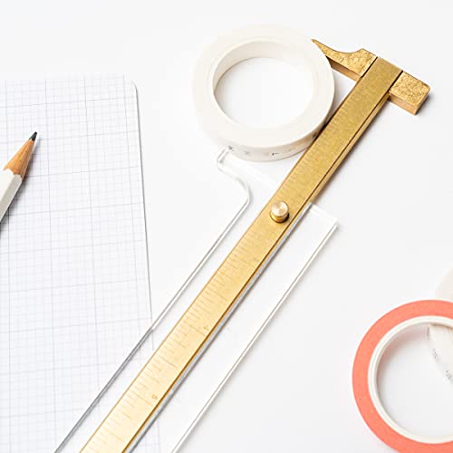 Image of russell+hazel Acrylic Ruler+Caliper (51180)