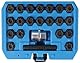 BRILLIANT TOOLS BT691360 Felgenschloss-Sortiment | für Audi22-tlg. [Powered by KS Tools]