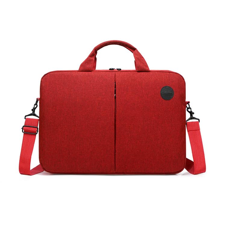 Sac à main pour ordinateur portable rouge 36x26x5 cm pour le quotidien