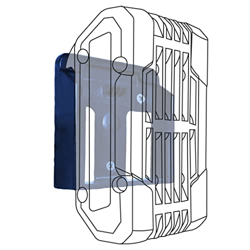 StealthMounts Battery Holder Compatible with Bosch 18V (6 Pack) - Blue Battery Mounts | Made in The UK - Thumbnail 2