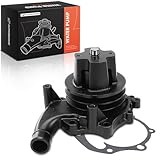 A-Premium Engine Water Pump Compatible with Ford F600, F700, F800, 1991-1993, LN8000 1991, Turbocharged, with Mounted Fan