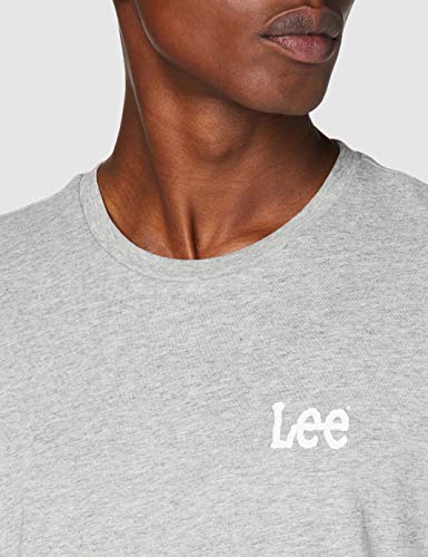 Lee Twin Pack Graphic T-Shirt, Nero/Grigio, XXL