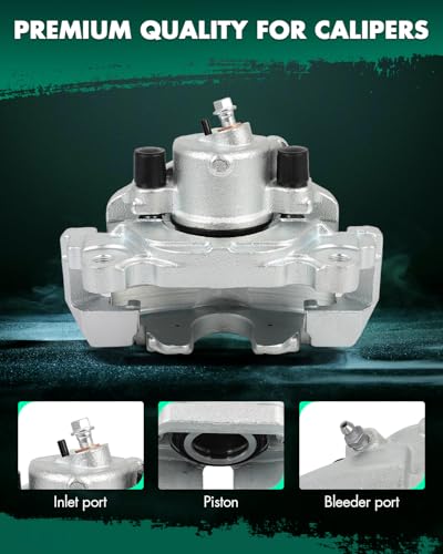 Image of SCITOO Front Right Brake Caliper With Bracket 19B2975 Compatible For Audi For A1 2011-2013,For Audi For A3 2010-2013,For Volkswagen For Type 1 2012-2019,For Volkswagen For Bora 2005-2010