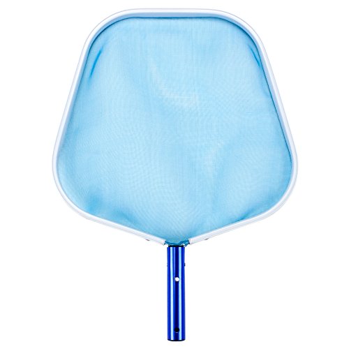 Splashtech Heavy-Duty Aluminum Skimmer Head - Standard 1.25" Cleaning Net With Telescoping Poles - Maintenance Supplies For Public Or Home Swimming Pool Water #TOP1