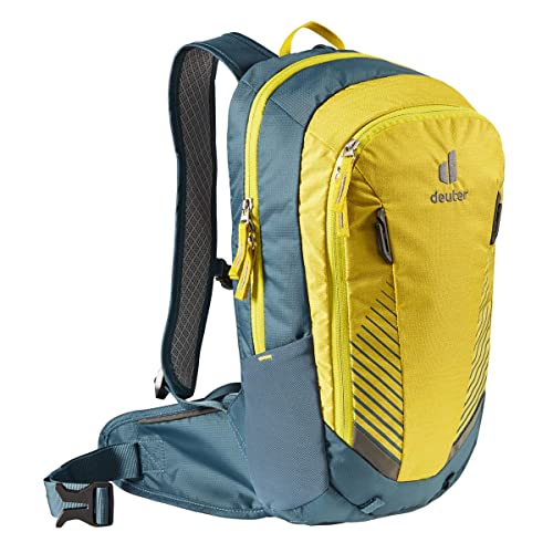 deuter Compact 8 JR Kinder Fahrradrucksack, Greencurry-Arctic