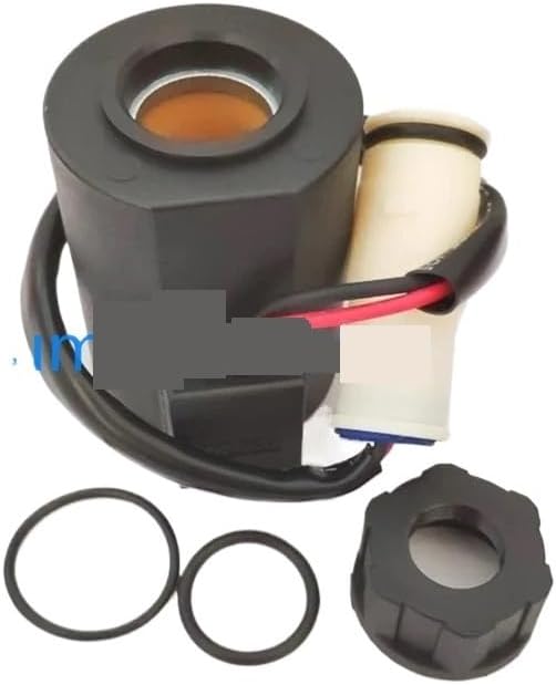 EC210B/290/360B Excavator Accessories Walk Speed Solenoid Valve Coil Inner Diameter 20mm Height 61mm(DC24V pin-type)