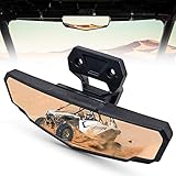 UTV RZR Rear View Mirror,A & UTV PRO Panoramic Center Convex Rearview Mirror Fit For Polaris RZR...