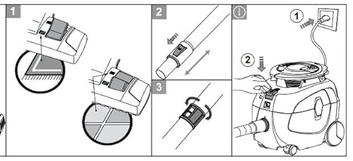 Taski Aero 8 Plus Hoover, Grau/Orange