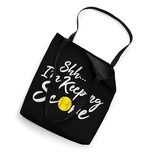 Bolsa Tote para papá o mamá del equipo de softball miniatura 2