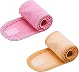 ZOZY Facial Band Soft Adjustable Elastic Headband Wrap for Skincare Makeup & Spa Non-Slip Hair Holder for Face Washing and Beauty Routine 1PCS