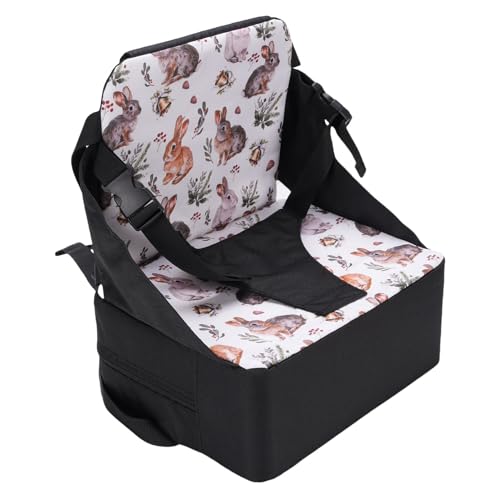 Generic Silla Elevadora con Respaldo, Plegable, Portátil, Impermeable, Cojín Elevador para Niños Pequeños, para Mesa de Comedor, Dibujo de Clase de Viaje