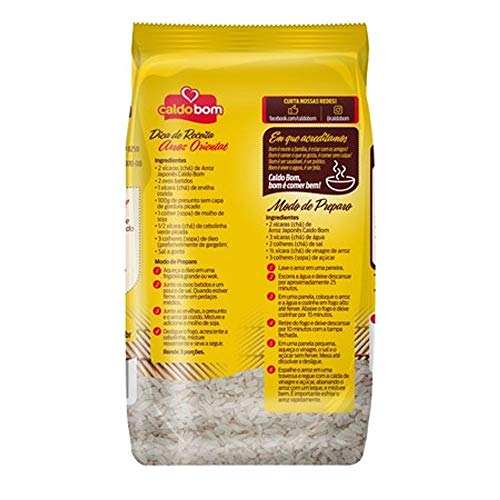 Arroz Japonês 500g - Caldo Bom