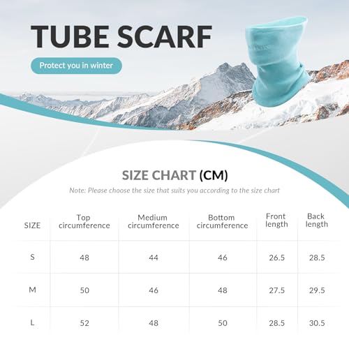 Qunature Braga Cuello Moto Térmica Calentador de Cuello Invierno para Mujeres Hombres Bufanda de Esquí Moto Ciclismo Senderismo Correr Deportes al Aire Libre - imagen 5