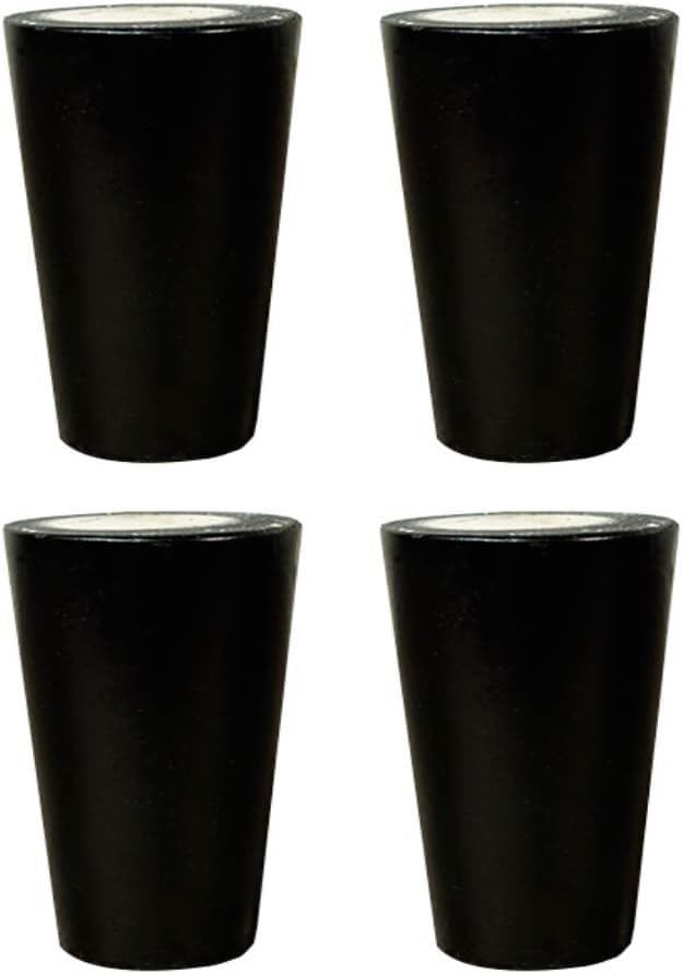 Juego de 4 patas de sofá de madera maciza, diseño de corazón de flor de melocotón, 10 x 25 cm de altura, patas de piel para sofá, armario, mesa, mejora del hogar