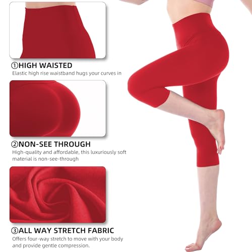 Image of Stanpetix Leggings for Women - High Waisted Workout Women's Leggings Running