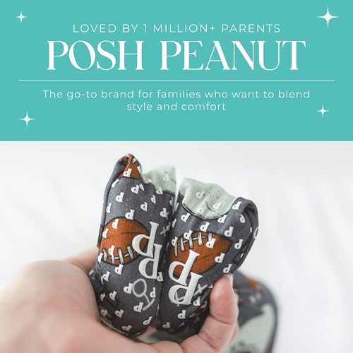 Image of Posh Peanut Convertible Baby Sleepers - Footless Baby Pajamas with 2 Way Zipper for Easy Diaper Changes