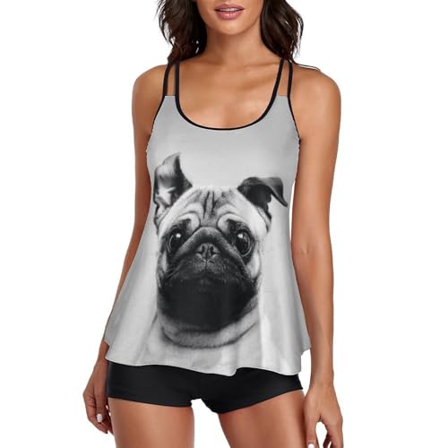 Trajes de baño para mujer ideales para ir a la playa con este tankini de carlino