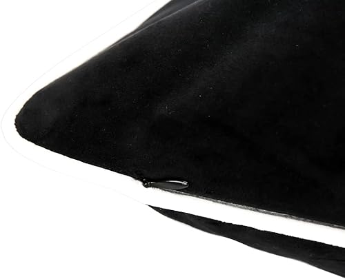 Miniatura 9 de THE-TINOART Fundas de almohada decorativas de 22 x 22 pulgadas, fundas de almohada de terciopelo de granja, fundas de almohada cuadradas de