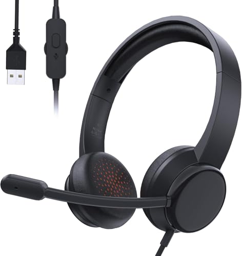 syndesmos Gaming Headset für PS5, PS4, Gaming Kopfhörer mit Mikrofon, Headset mit Stereo Surround Sound, 3,5mm Kabel, Over-Ear-Kopfhörer mit Noise-Cancelling, PS5 Headset für...