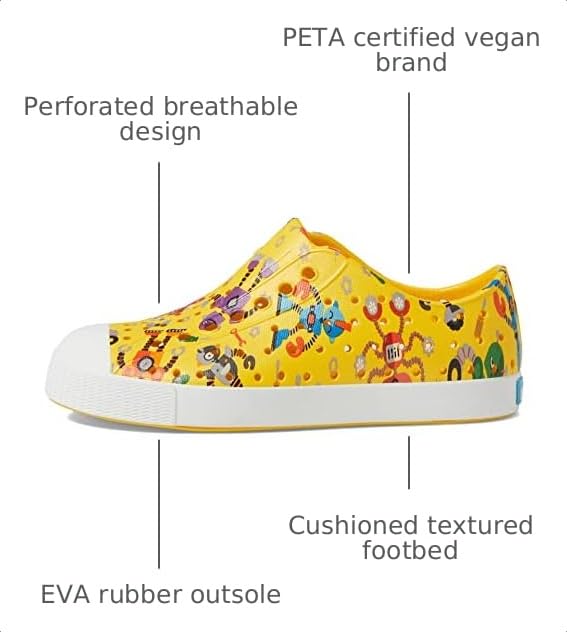 Image of Native Shoes Unisex-Kids Jefferson Print Sneakers
