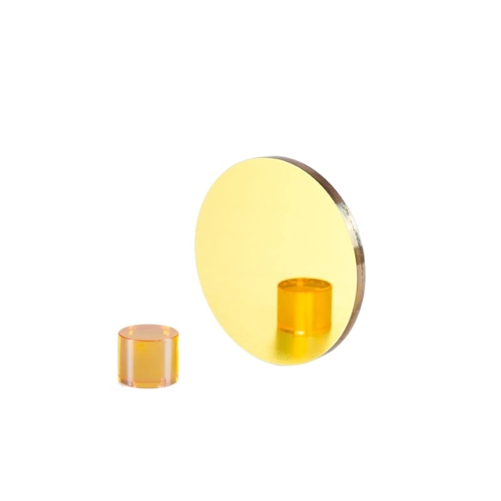 Co2 Laser Si Mirror Dia. 19 20 25 30 38.1mm Gold Plated Silicon Reflective Reflector Lens CO2(20mmx3mm)