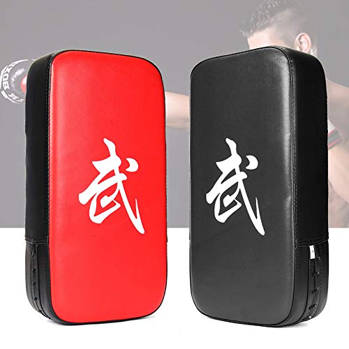 FRIDG Taekwondo Kick Pads Boxe Karaté Pad Cuir PU Muay Thai MMA Arts