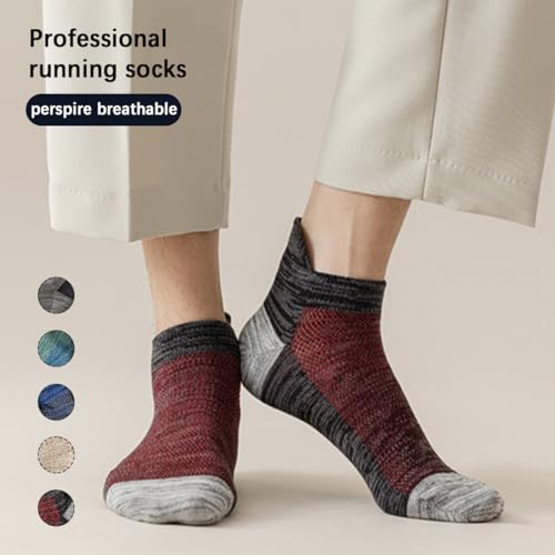 Ankle Low Cut Socks for Men/Women Short Cotton Casual Anti-Skid Moisture Wicking Socks4