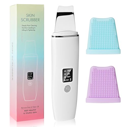 Skin Scrubber, Ultrasonic Exfoliating Device