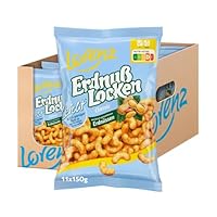 LORENZ | ErdnußLocken leicht | 11 x 150 g | vegan
