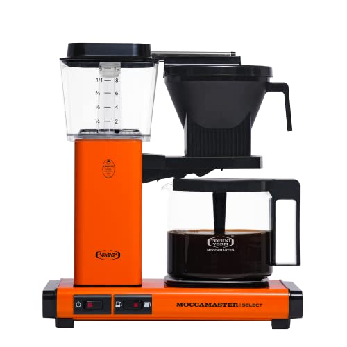 Moccamaster KBG Select, Cafetera, Naranje, Orange, Cafetera Filtro, 1.25 Litros Cover
