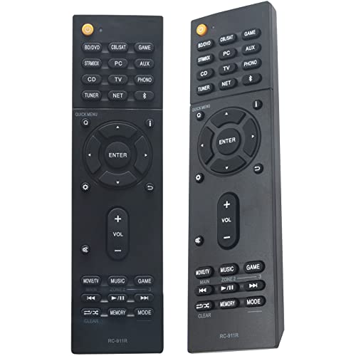 A691　ONKYO　オンキョー　リモコン　 RC-911R Amazon.com: RC-911R Remote Control Replacement Compatible