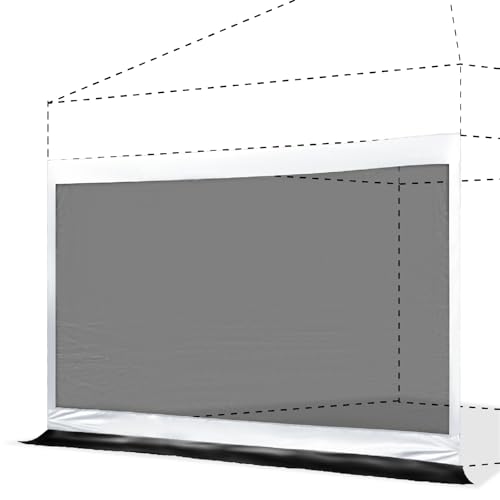 Mesh Sidewalls for 10' x 10' Pop-Up Tent Canopy, Double Door Side Screen Easy Installation 10x...