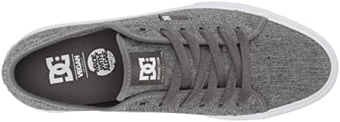 DC mens Manual Hi Txse Low Skate Shoe, Black Dark Used, 7.5 US | Image 4
