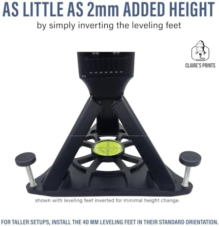 Level and Protect Bundle for Square Golf Omni Launch Monitor, Leveling Base for OEM Tripod Plus Shock Absorbing TPU Protective Case — view 6