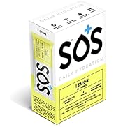 SOS Hydration Electrolyte Powder Drink Mix Packets | Daily Hydration & Energy | Added Essential V...