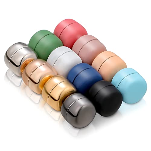 12 Pieces Hijab Pin Round Hijab Pins Buttons Multi