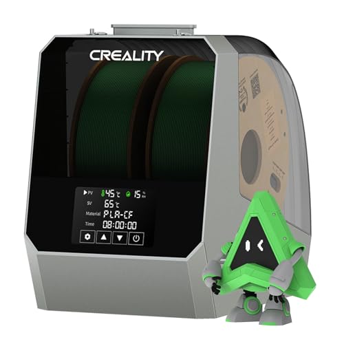 Creality Space PI Filament Dryer Plus, 2 Spools Filament Storage Box, 3D Printer Dryer Box with 360° Heating, Upgraded Filament Dehydrator for PLA ABS PETG TPU 1.75/2.85 mm