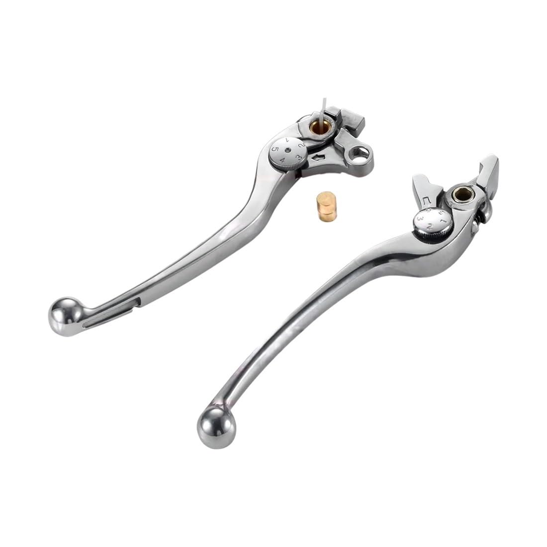 Levier d'embrayage et de frein en alliage robuste pour guidon Suzuki GSF650 et GSX650F