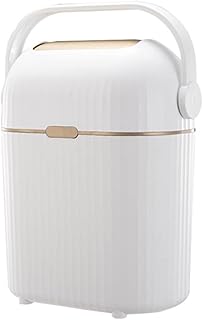 ICOBES Trash Can Diaper Pail Nay Bins Cans Bathroom Bin Office Trash Diaper Pail Diaper Trash Bin Rubbish Bin for Bedroom Office Garbage Office Garbage Slim Diaper Bin