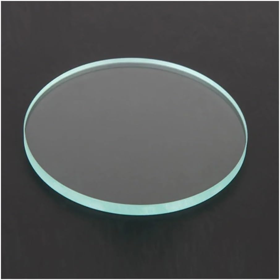 Microscope Observation 107mm/125mm Stereo Microscope Glass Plate for Working Stage Transparent Glass Board 1pcs(107mm)
