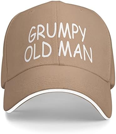 Grumpy Old Man Club Hat Para Mujeres Y Hombres, Gorra De Béisbol