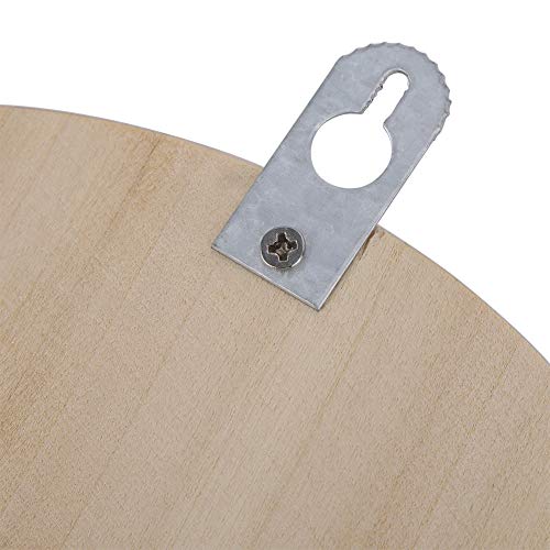Reloj de sauna FTVOGUE de pared en madera con esfera clara para evitar el calor 6