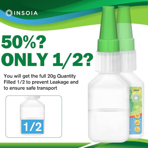 Thin CA Glue, 20g Premium Cyanoacrylate Super Glue Fast Drying 2 CPS Viscosity Adhesive for Woodturning, Pen Making, Hobby, Fossil Prep, Inlays, Hardening, Stabilizing&More - Image 8
