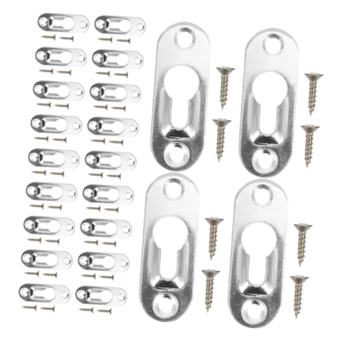 Image of Tofficu Heavy Duty Metal Back Panel Hangers for Frame Mounting Picture Hanging Hooks Mounting Hardware Sturdy and Easy to Install