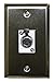Philmore Stainless Steel Wall Plate with One (1) XLR 3-Pin Female Microphone Connector : 75-724