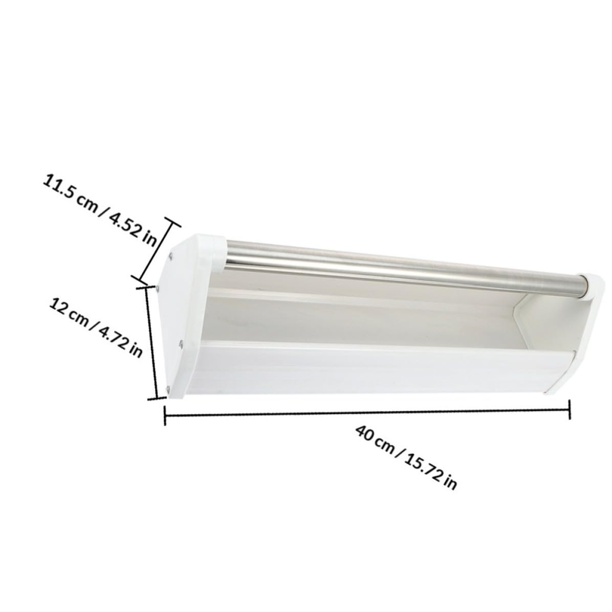 CRAFTHROU Mangeoires pour Pigeons Distributeur Pratique pour Nourriture d'oiseaux Lot de 2 en Acier Inoxydable Léger pour Jardins et Champs