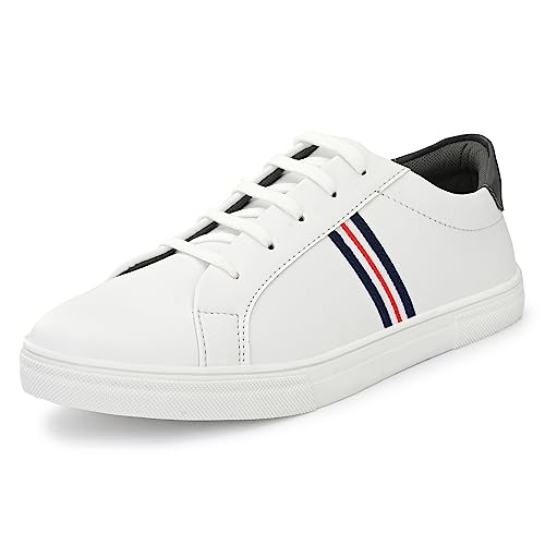 Image of Centrino Walking Shoes for Men | Sneakers for Man Stylish | Casual Lightweight Lace-Up with Cushioned Insole | Breathable Comfortable Canvas Shoes | Anti-Skid Sole | Mens Sneaker Shoes for Daily Use (6311)