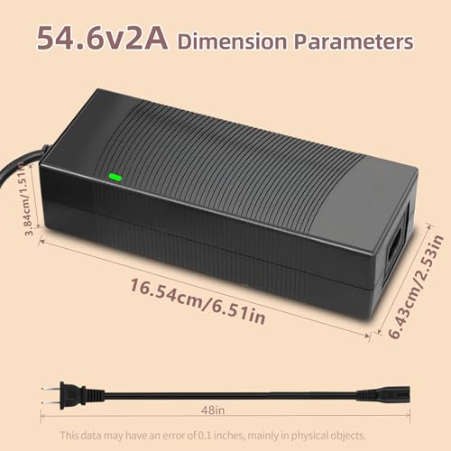 54.6V 2A Ebike Charger UL Listed