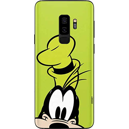 Skinit Decal Phone Skin Compatible with Galaxy S9 Plus - Officially Licensed Disney Friends Goofy Up Close Design