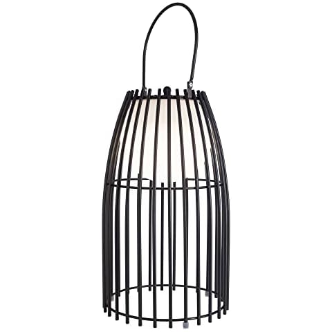 LUUK LIFESTYLE Outdoor LED Lantern with Dimmable Brightness Cover
